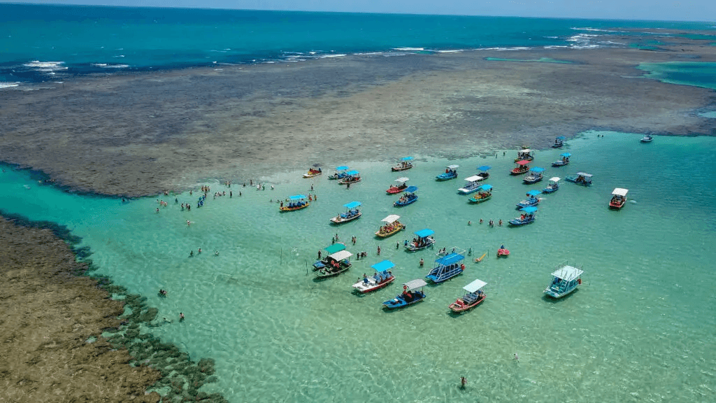 Piscinas naturais do litoral brasileiro